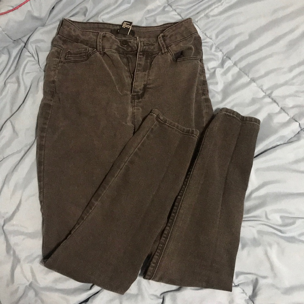 Forever 21 black high waist pants